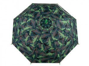 Dětský vystřelovací deštník s píšťalkou, sova, dinosaurus, auta, vesmír