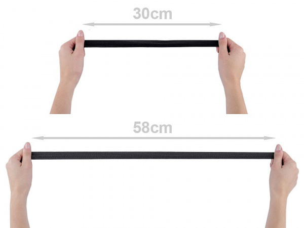 Lemovací pruženka půlená šíře 20 mm