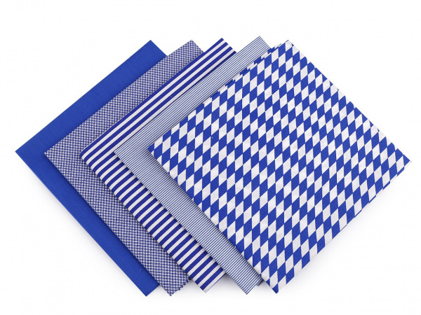 Sada látek na patchwork 48x50 cm