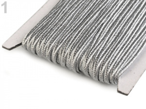 Sutaška šíře 3 mm s lurexem