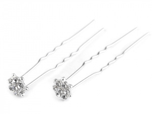 Štrasová vlásenka květ Ø16 mm