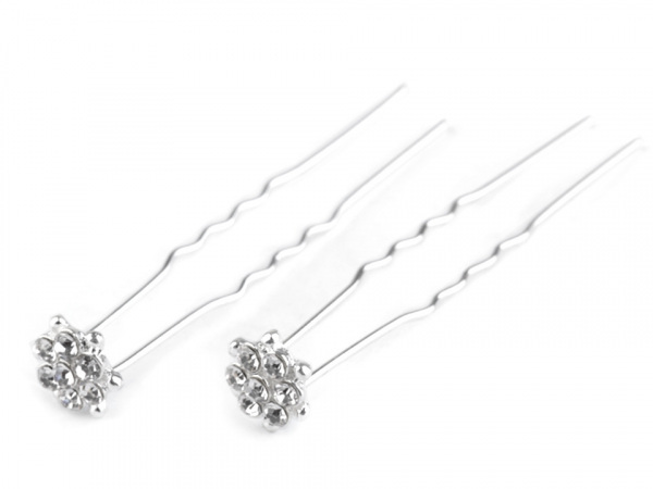 Štrasová vlásenka květ Ø16 mm