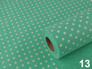 Plsť / filc šíře 41 cm s puntíky