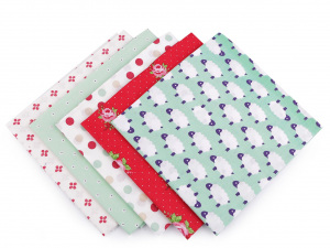 Sada látek na patchwork 48x50 cm