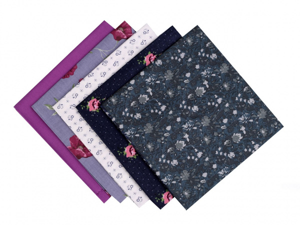 Sada látek na patchwork 48x50 cm
