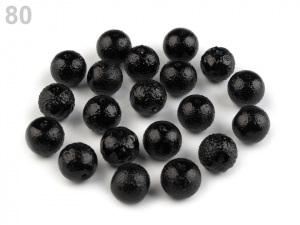 Skleněné voskové perly vroubkované Ø10 mm