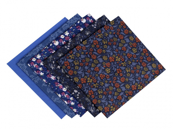 Sada látek na patchwork 48x50 cm