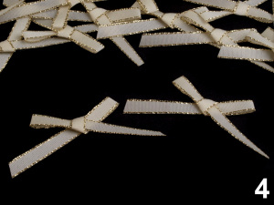 Svatební mašličky / kotilion šíře 40 mm