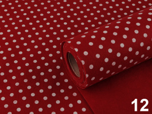 Plsť / filc šíře 41 cm s puntíky