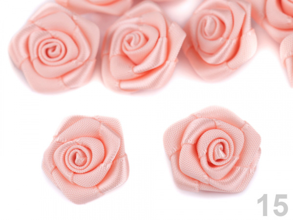 Saténová růže Ø20 mm