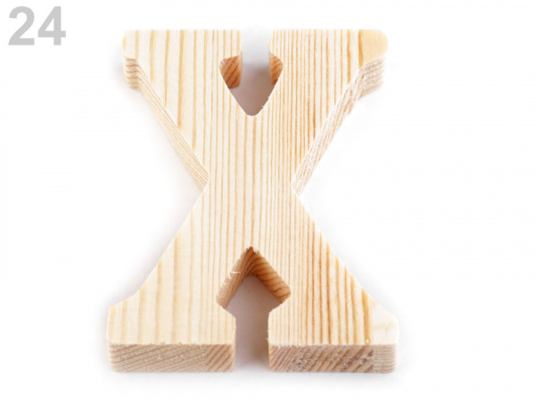 Dřevěná písmena a interpunkční znaménka