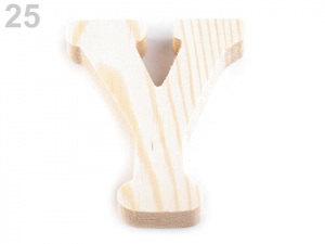 Dřevěná písmena a interpunkční znaménka