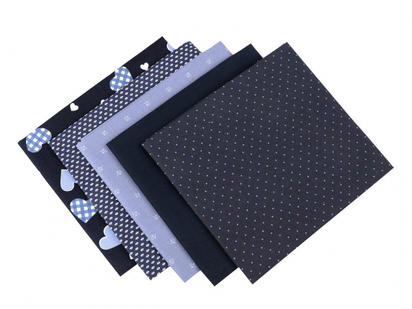 Sada látek na patchwork 48x50 cm