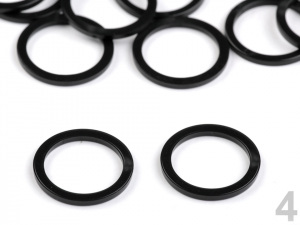 Posunovač a kroužek na prádlo šíře 14 mm plastový