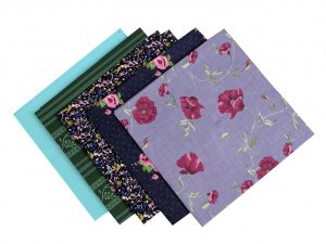 Sada látek na patchwork 48x50 cm