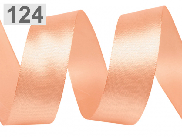 Atlasová stuha svazky po 5 m šíře 25 mm