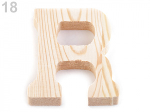 Dřevěná písmena a interpunkční znaménka