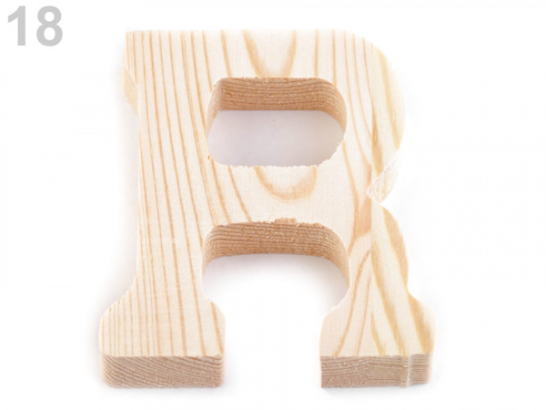 Dřevěná písmena a interpunkční znaménka