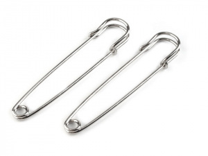 Ozdobný spínací špendlík kilt 13x75 mm