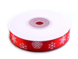 Stuha šíře 15 mm vločky
