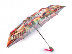 Dámský skládací vystřelovací deštník
