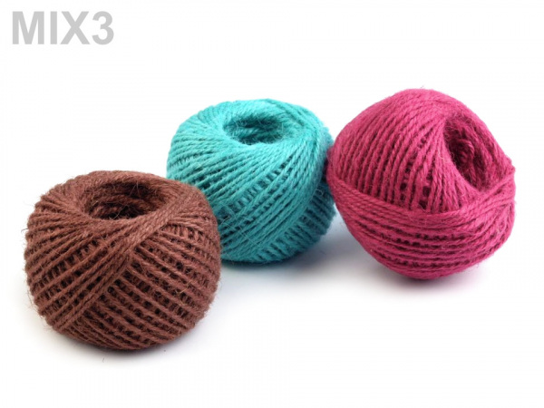 Jutový provázek Ø2 mm