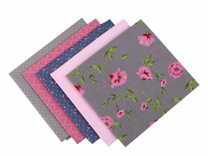 Sada látek na patchwork 48x50 cm