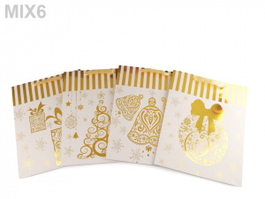 Dárková taška vánoční, střední velikost