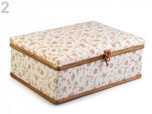 Kazeta / košík na šití čalouněná