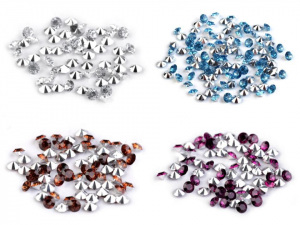 Broušené kamínky SS16 pro výrobu štrasu / aranžování svatebních stolů