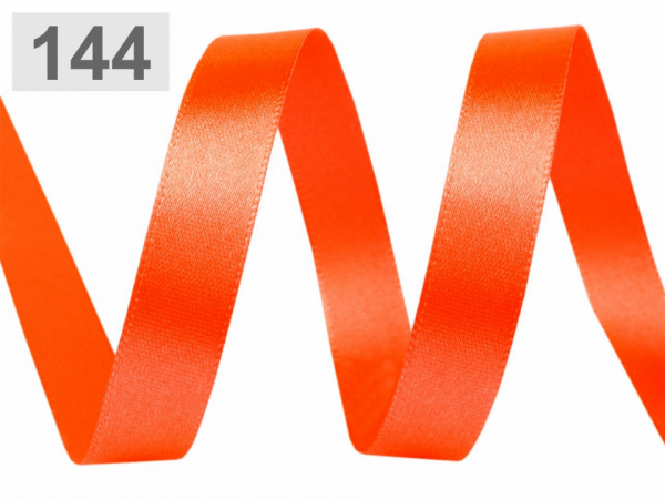 Atlasová stuha svazky po 5 m šíře 12 mm