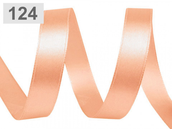 Atlasová stuha svazky po 5 m šíře 12 mm