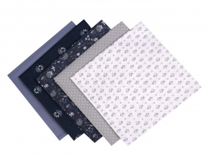 Sada látek na patchwork 48x50 cm