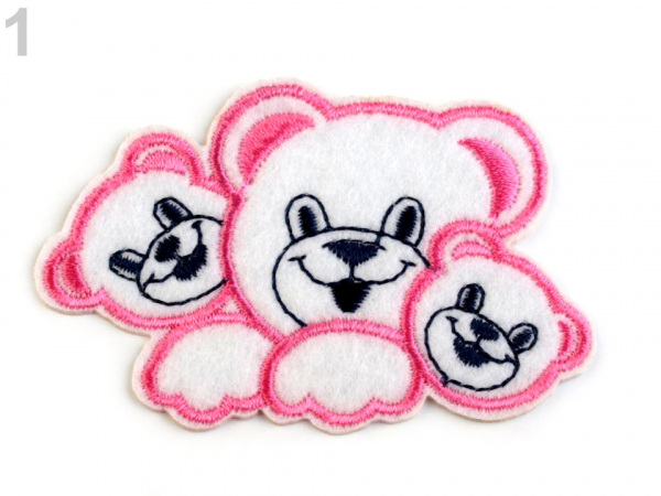 Nažehlovačka medvídci