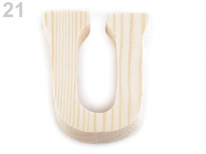 Dřevěná písmena a interpunkční znaménka