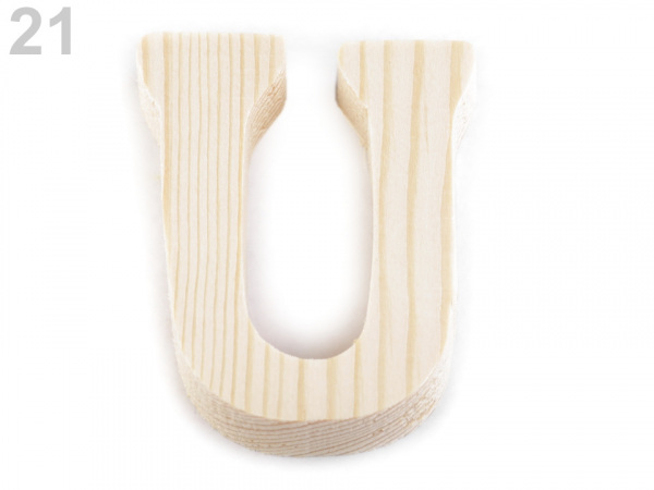 Dřevěná písmena a interpunkční znaménka