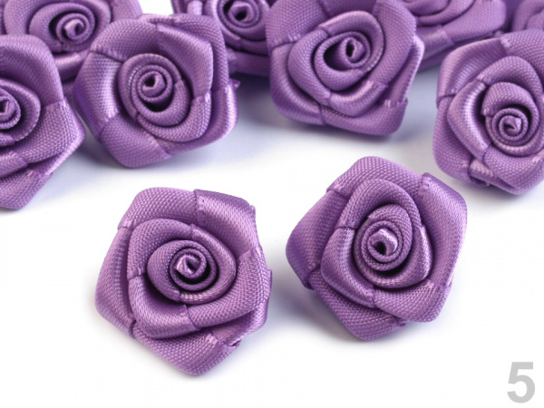 Saténová růže Ø20 mm