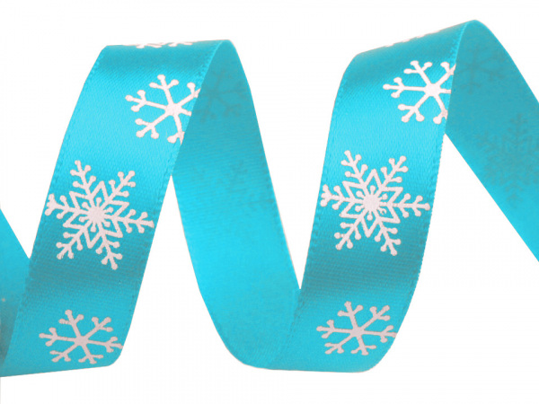 Stuha šíře 15 mm vločky