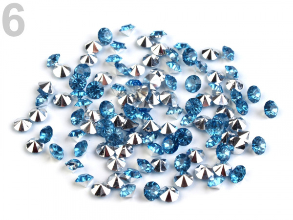Broušené kamínky SS16 pro výrobu štrasu / aranžování svatebních stolů