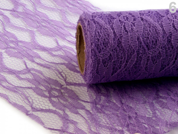 Dekorační krajka / stuha šíře 15 cm