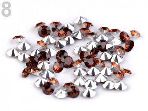 Broušené kamínky SS16 pro výrobu štrasu / aranžování svatebních stolů