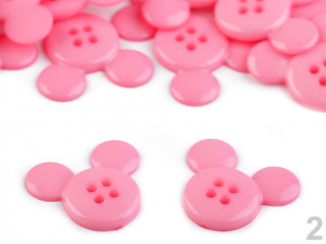 Knoflík dětský velikost 34" myška