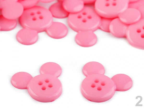 Knoflík dětský velikost 34" myška