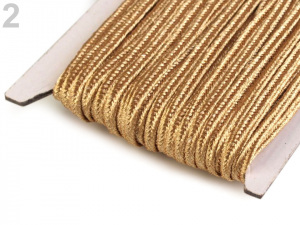 Sutaška šíře 3 mm s lurexem