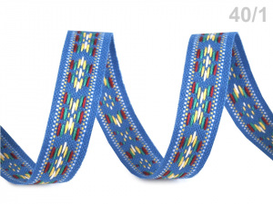 Vzorovka indiánský motiv šíře 13 mm