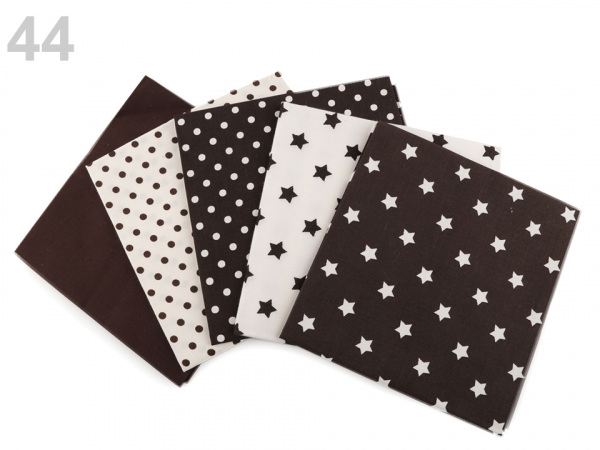 Sada látek na patchwork 48x50 cm