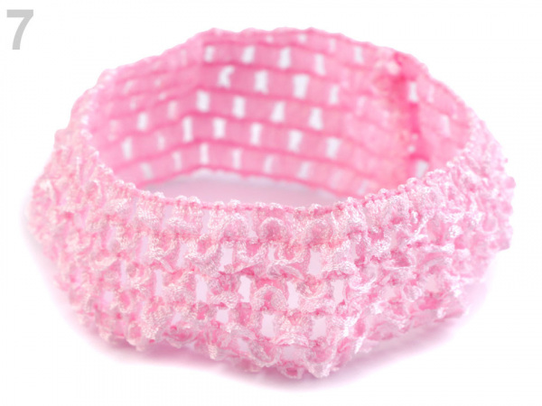 Pružná čelenka do vlasů