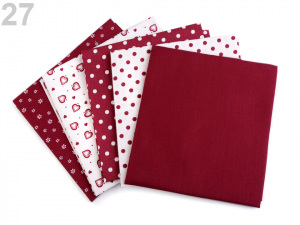 Sada látek na patchwork 48x50 cm