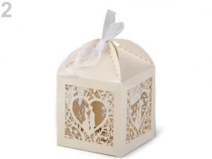 Papírová krabička se stuhou