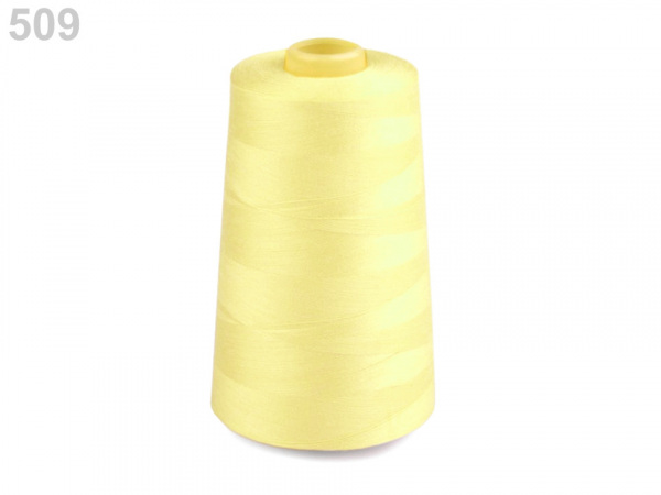 Polyesterové nitě pro overlocky i klasické šití návin 5000 yards PES 40/2